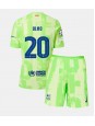 Barcelona Dani Olmo #20 Alternativní dres pro děti 2024-25 Krátký Rukáv (+ trenýrky)